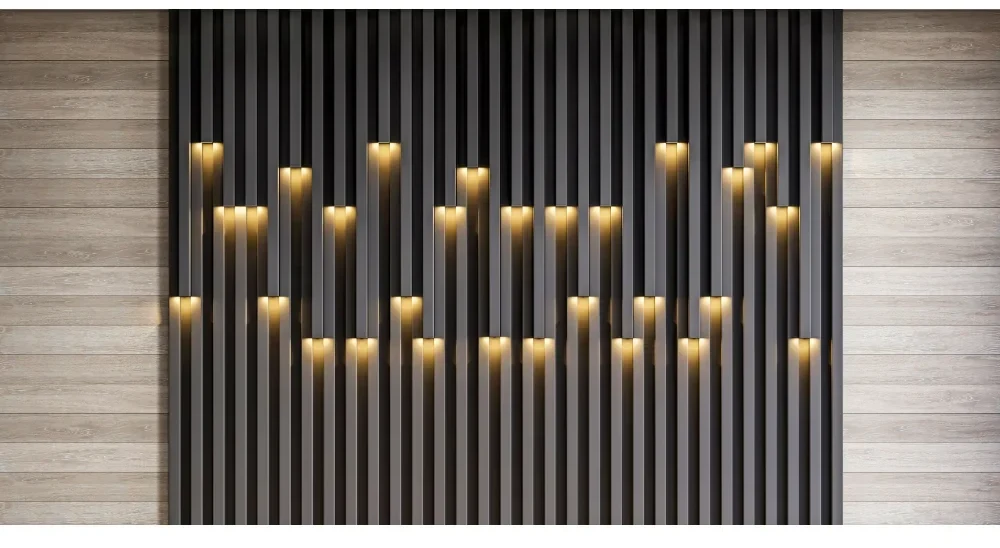 Seytex Led Işık Desenli Duvar Kağıdı ölçüye özel duvar kağıdı