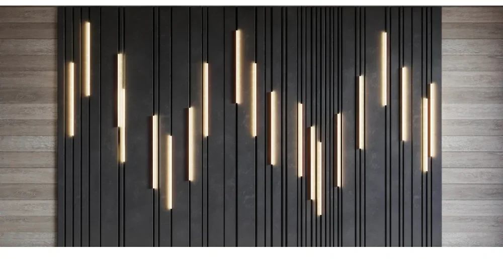 Seytex Led Işık Desenli Duvar Kağıdı ölçüye özel duvar kağıdı