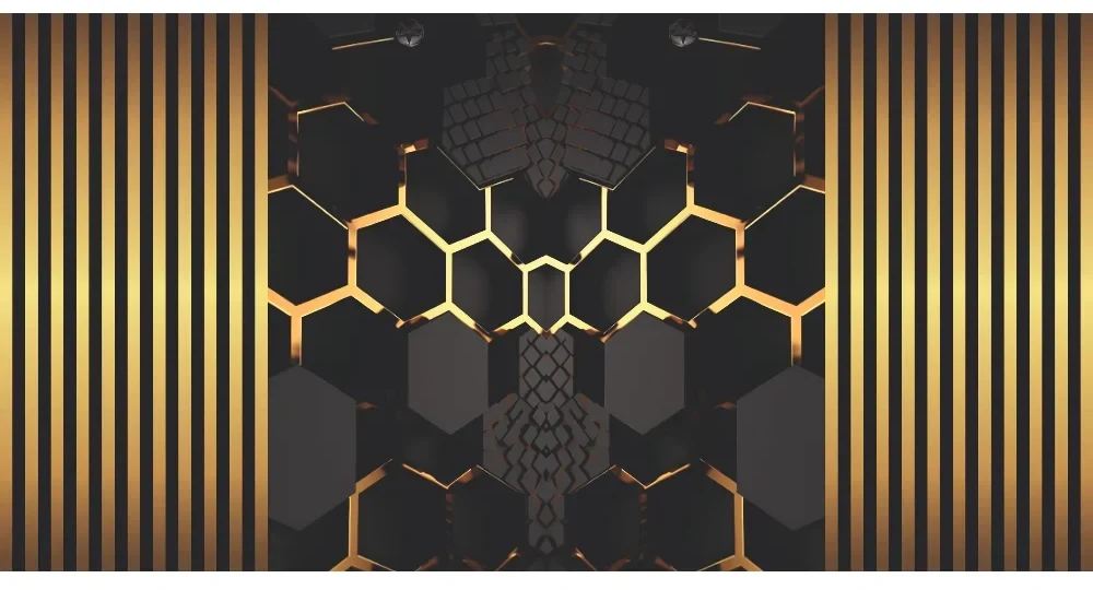 Seytex Lambiri Gold Desen Duvar Kağıdı