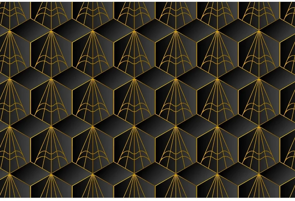 Seytex 3d Siyah Gold Çizgili Duvar Kağıdı ölçüye özel duvar kağıdı