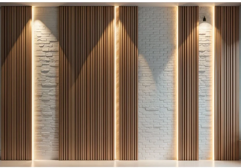 Seytex 3d Led Işıklı Lambiri Mermer Duvar Kağıdı ölçüye özel duvar kağıdı