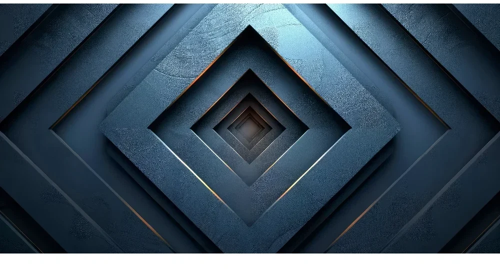 Seytex 3d Mavi Katmanlı Mermer Duvar Kağıdı