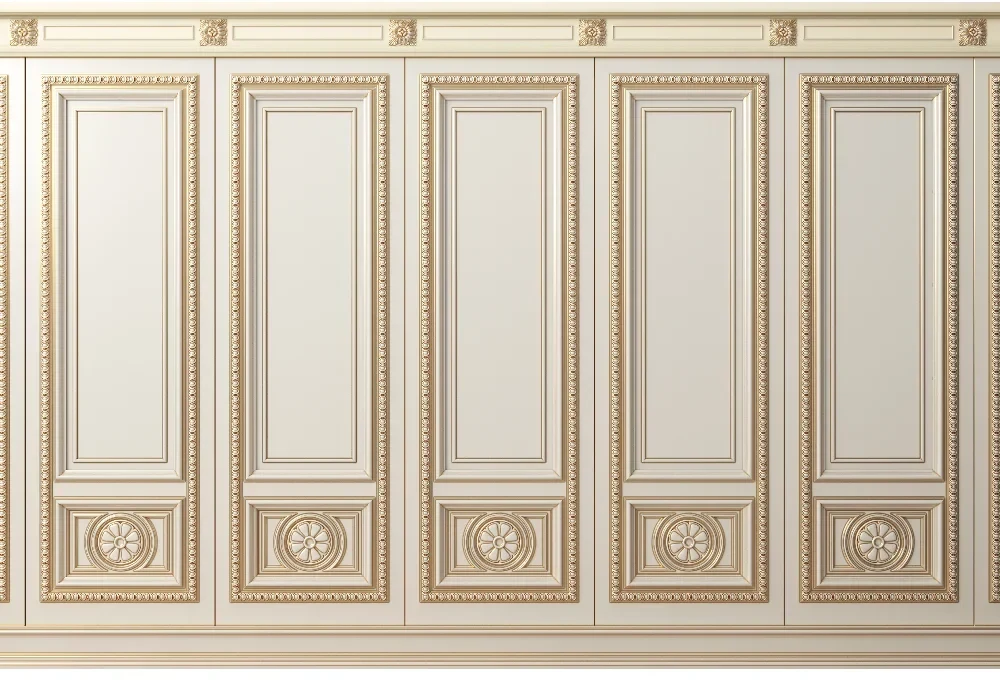Seytex Beyaz Gold Detay Duvar Kağıdı ölçüye özel duvar kağıdı