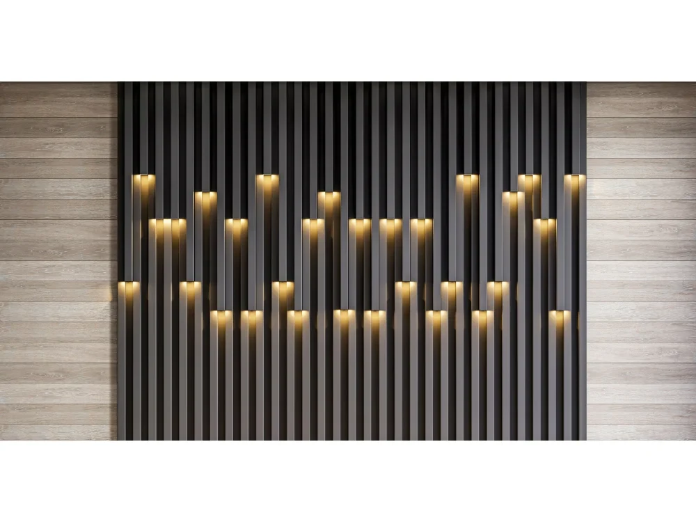 Seytex Led Işık Desenli Duvar Kağıdı