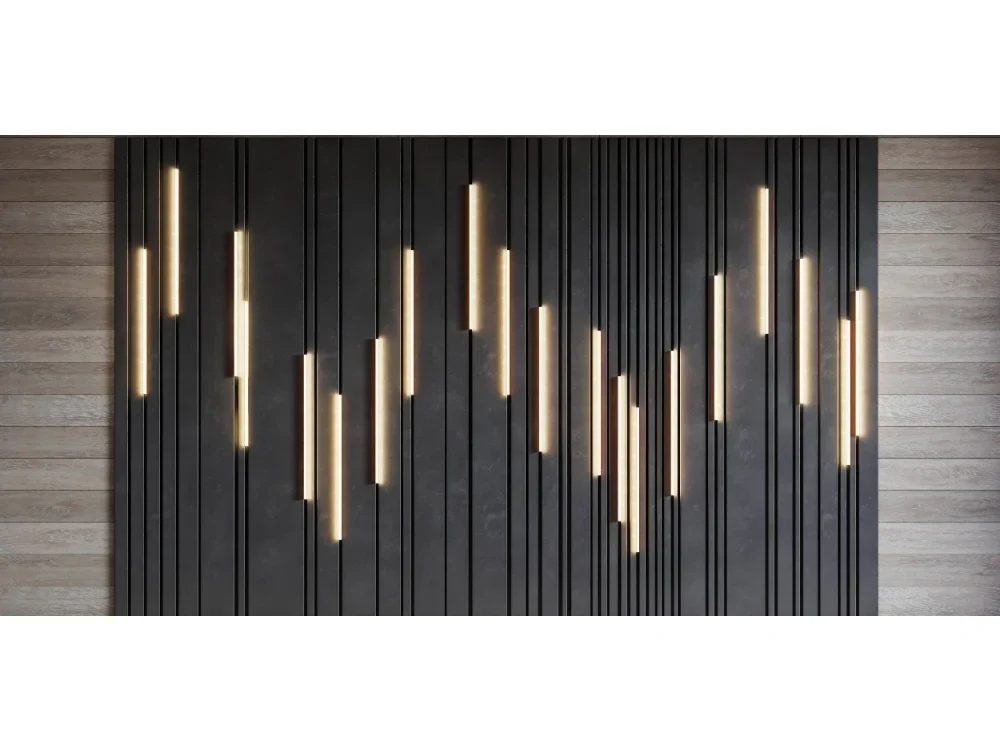 Seytex Led Işık Desenli Duvar Kağıdı