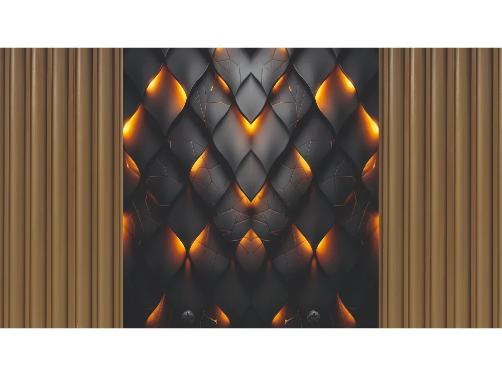 Seytex Led Işık Lambiri Panel Duvar Kağıdı