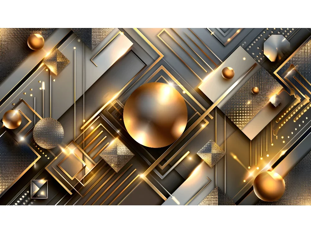 Seytex 3D017 Seytex 3d Gold Karma Desen Duvar Kağıdı tekstil duvar kağıdı