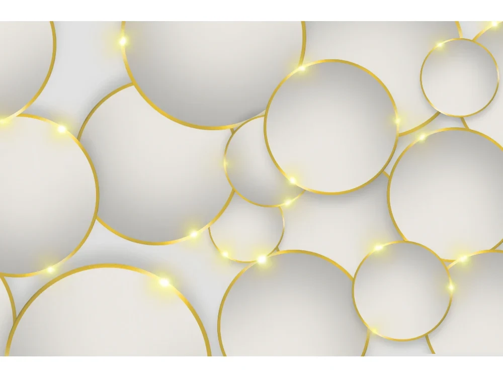 Seytex 3d Beyaz Baloncuk Duvar Kağıdı