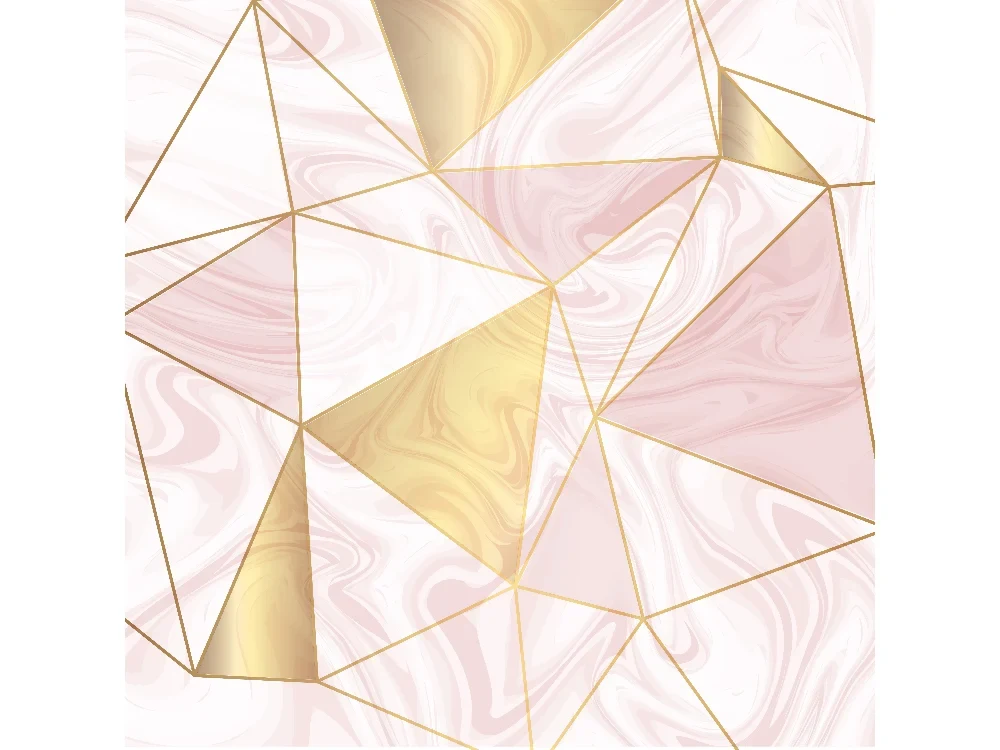 Seytex MD023 Seytex Pembe Gold Çizgili Duvar Kağıdı tekstil duvar kağıdı