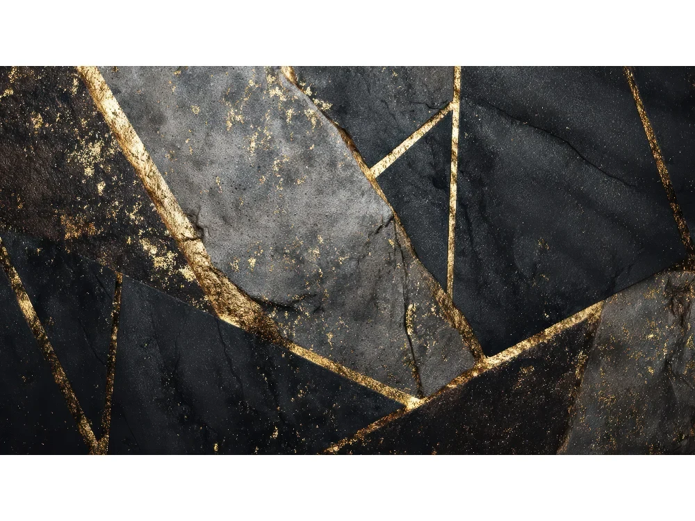 Seytex MD034 Seytex Siyah Gold Duvar Kağıdı tekstil duvar kağıdı