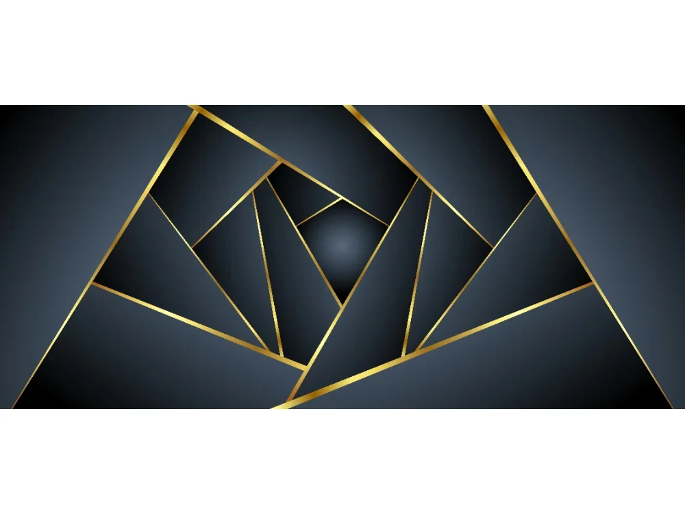 Seytex TP029 Seytex Siyah Gold Çizgili Duvar Kağıdı tekstil duvar kağıdı